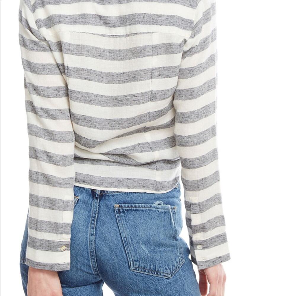 NWT Chaser Women's Long Sleeve Button Down Top Size Large - Picture 3 of 8